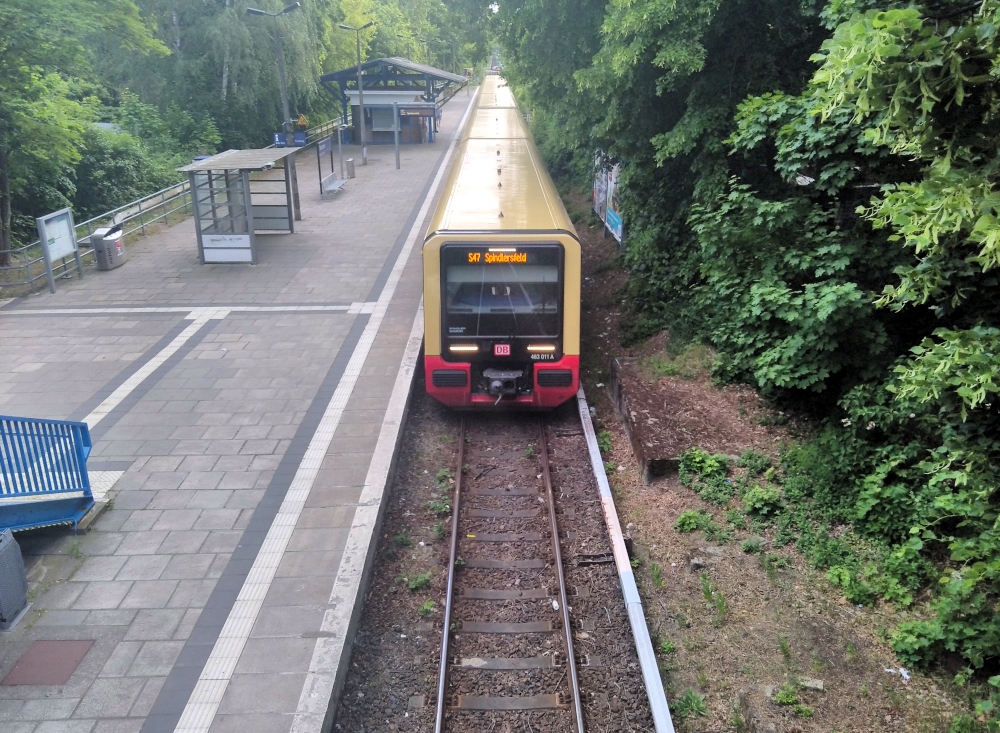 Bahnhof Oberspree der Berliner S-Bahn
